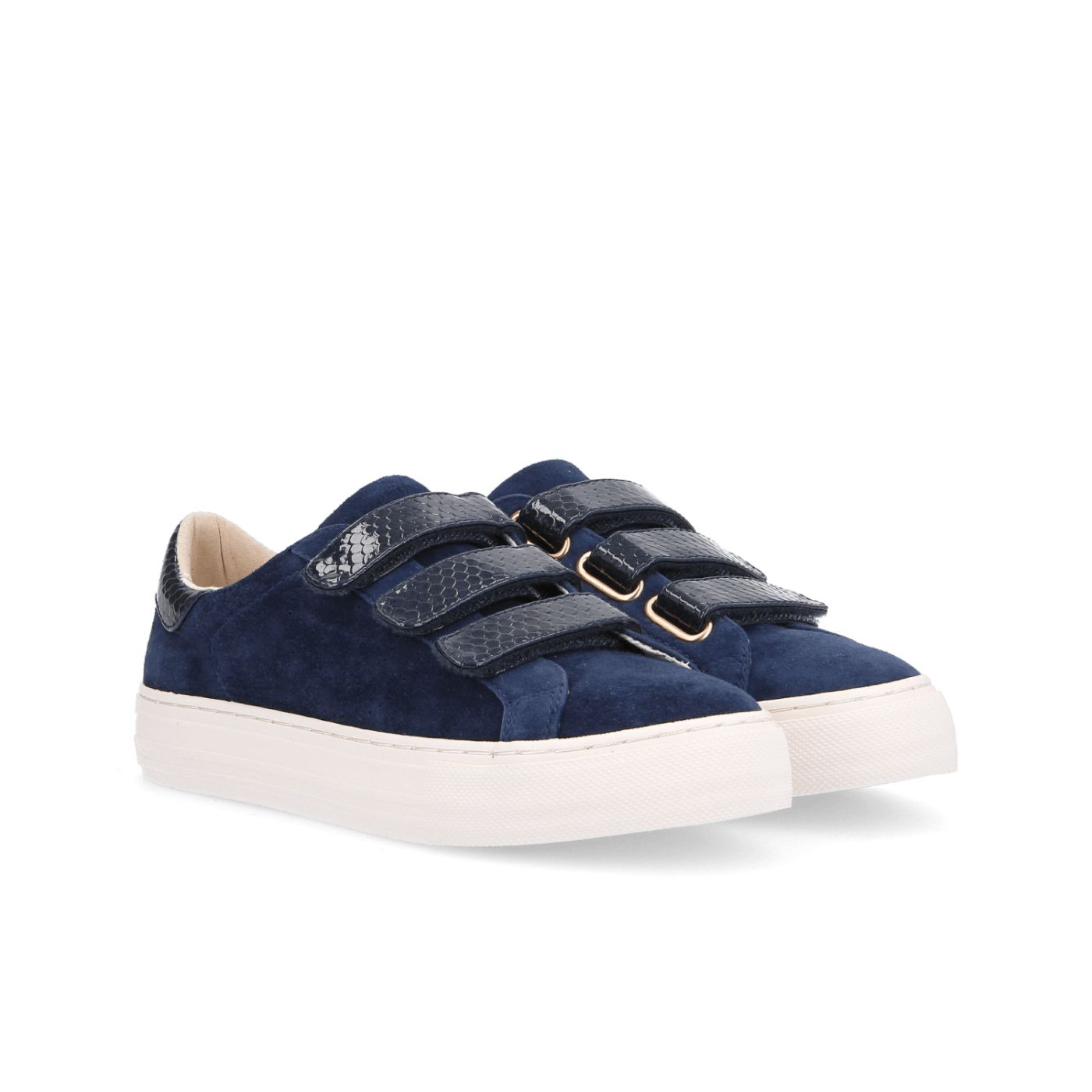 ARCADE STRAPS PERFOS G.SUEDE/ECAILLE NAVY/NAVY