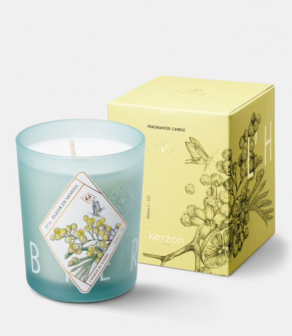 BOUGIES PARFUMÉES 190g - Fleur de Mimosa (Tonka & Mimosa)