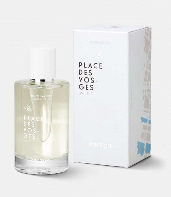 BRUMES PARFUMÉES CORPS & LINGE - Place des Vosges (rose & géranium)