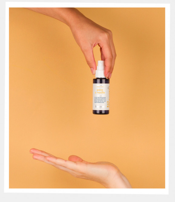 SPRAY LAVANT MAINS HYDROALCOOLIQUE - Poire & Vanille