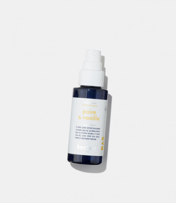 SPRAY LAVANT MAINS HYDROALCOOLIQUE - Poire & Vanille