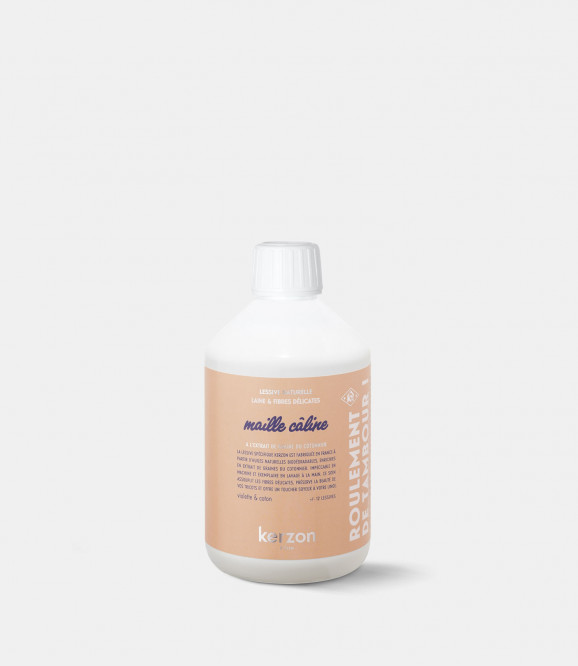 LESSIVE SPECIFIQUE - Maille Câline (violette & coton)