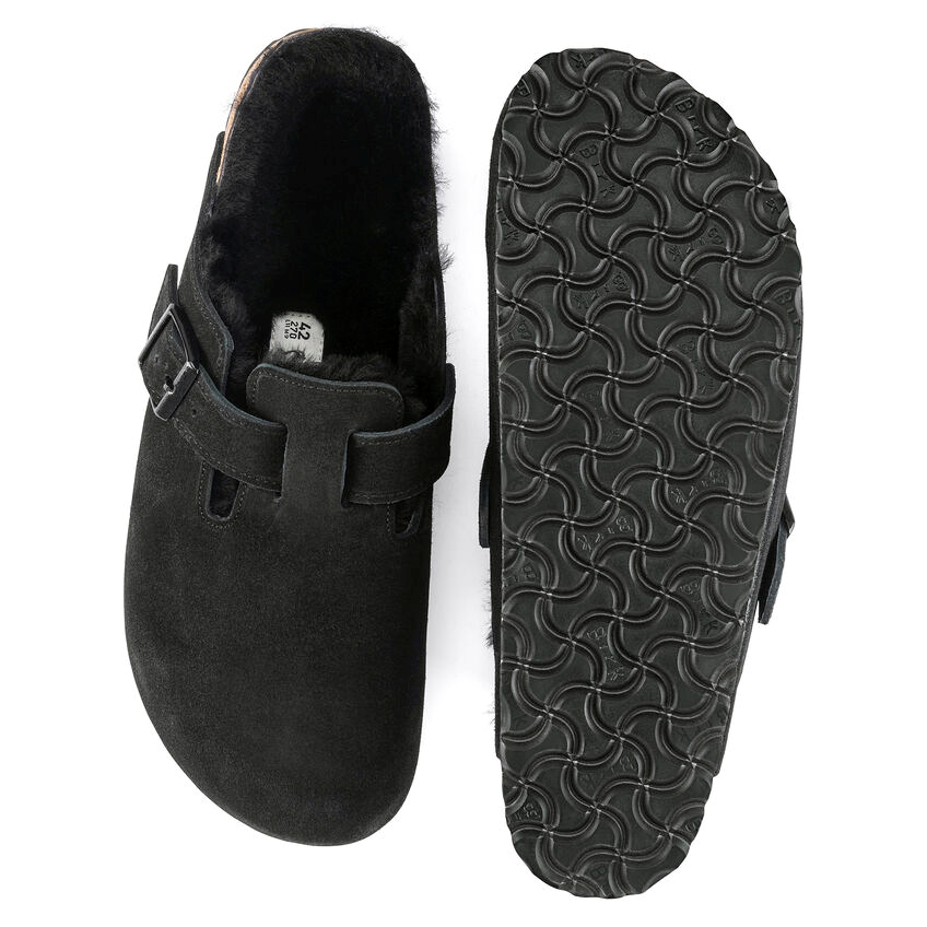 Boston Shearling - Suède Black
