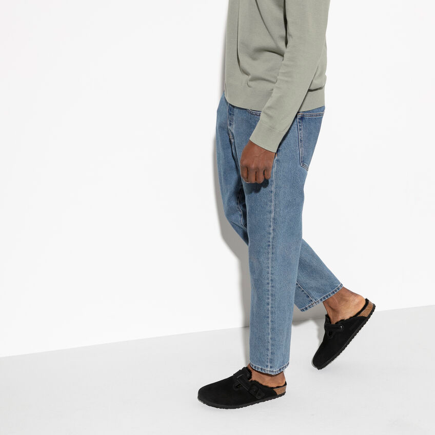 Boston Shearling - Suède Black