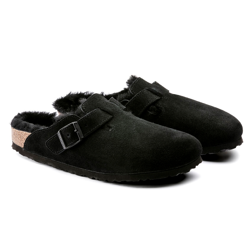 Boston Shearling - Suède Black