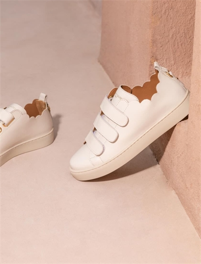 JULIANNE CUIR LISSE CREME