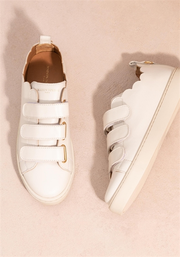 JULIANNE CUIR LISSE CREME