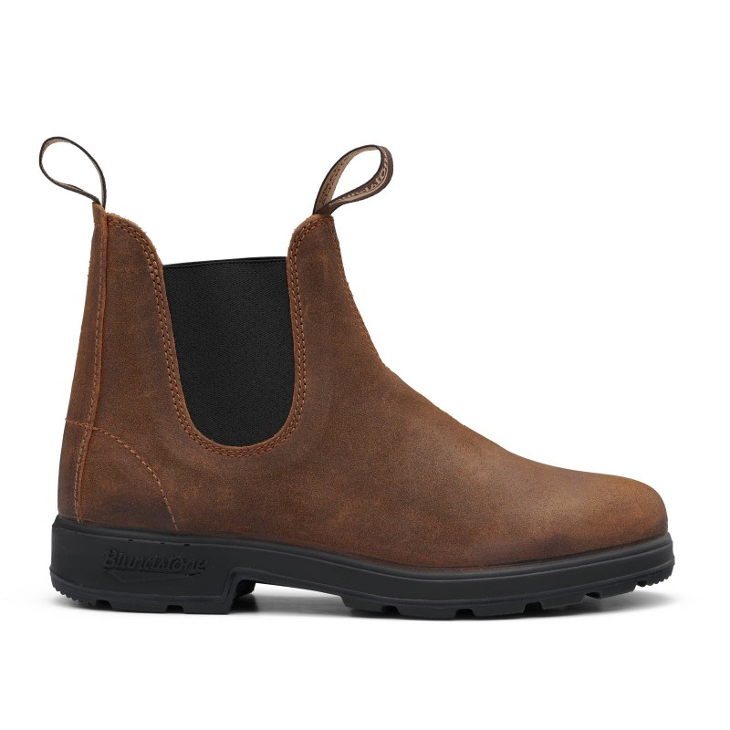 Original Chelsea Boots 1911 Waxed Suede Tobacco