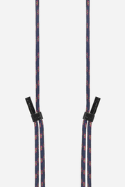 Lanière cordon Liam bleu et rose