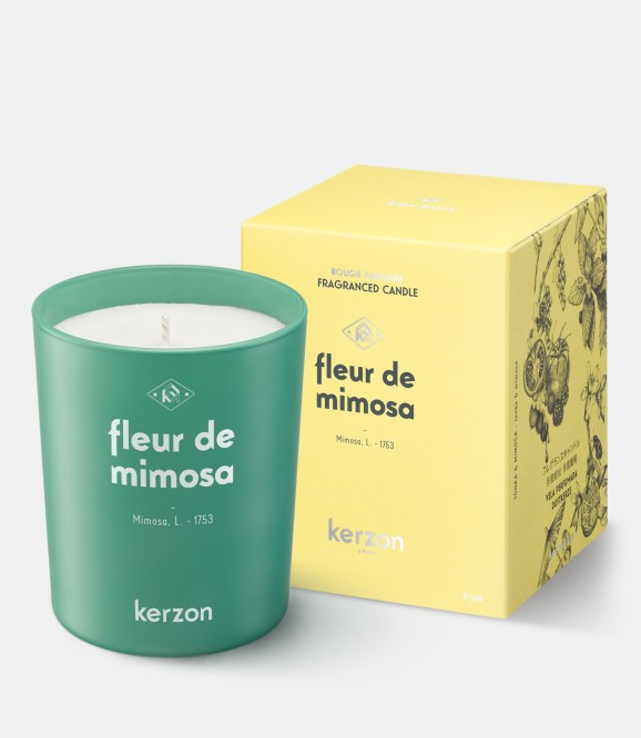 BOUGIES PARFUMÉES 190g - Fleur de Mimosa (Tonka & Mimosa)
