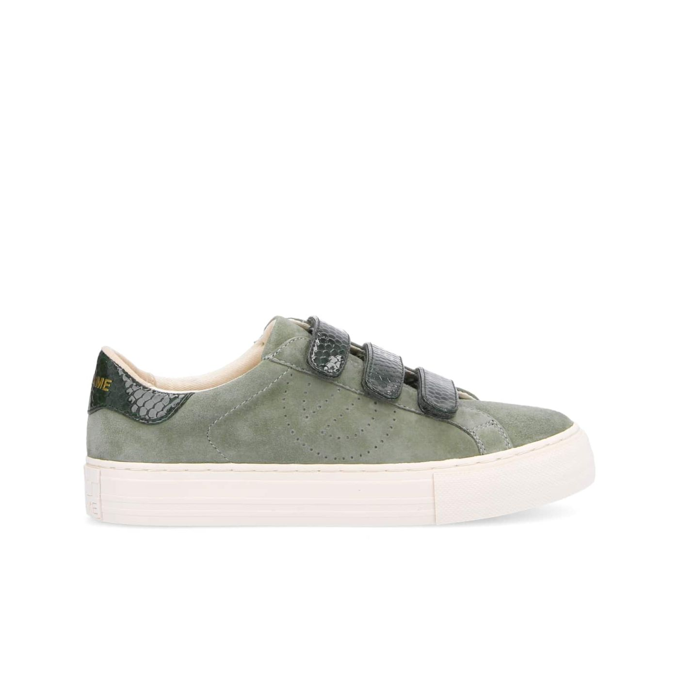 ARCADE STRAPS PERFOS G.SUEDE/ECAILLE OLIVE/OLIVE
