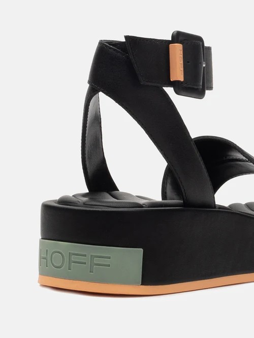 Sandalia tiras TOWN negro