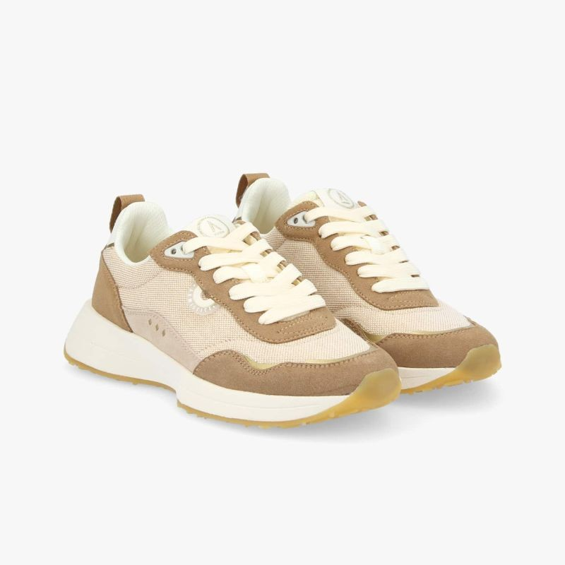 MOON JOGGER W SUEDE/FINEY NUTS/BEIGE