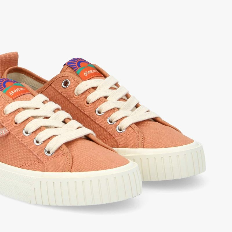 STOMP SNEAKER W ORGANIC CANVAS CLAY