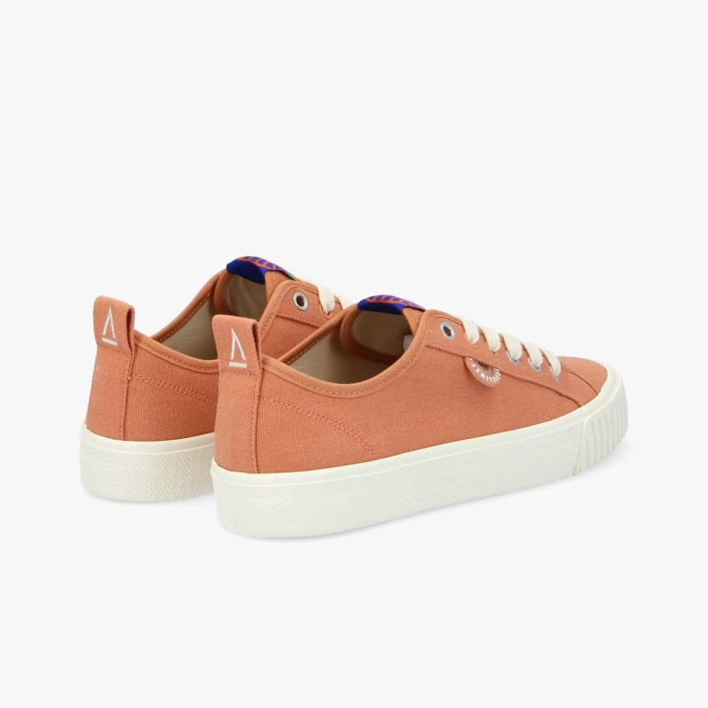 STOMP SNEAKER W ORGANIC CANVAS CLAY
