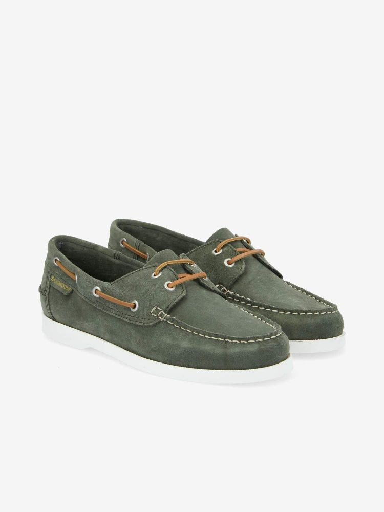 SHORE BOAT M SUEDE ALOE