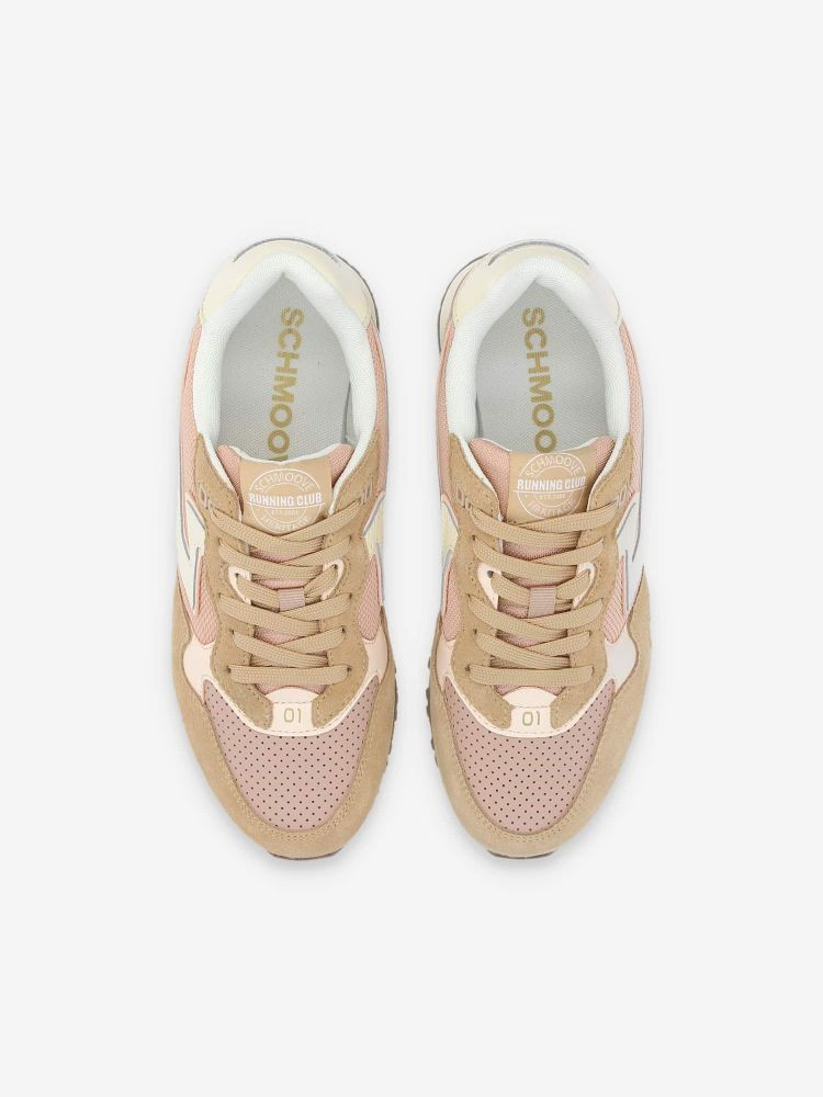 CAPE COD RUNNER W SUEDE/MESH/NAP. NUDE/SKIN/DOVE