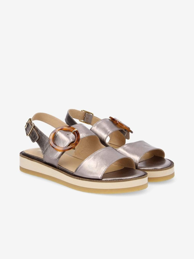 SIGUI SANDALE W COWMETAL METAL PINK