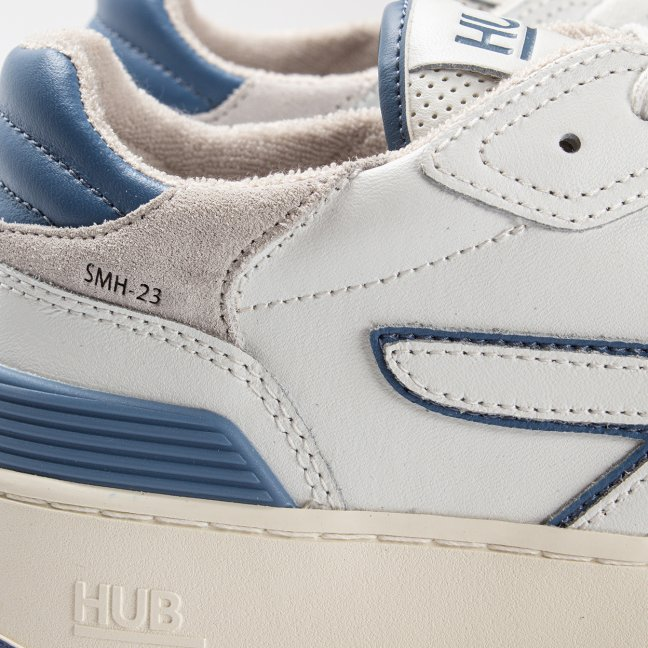 Smash L68 White/White/Elemental Blue/Ivory - Elemental Blue