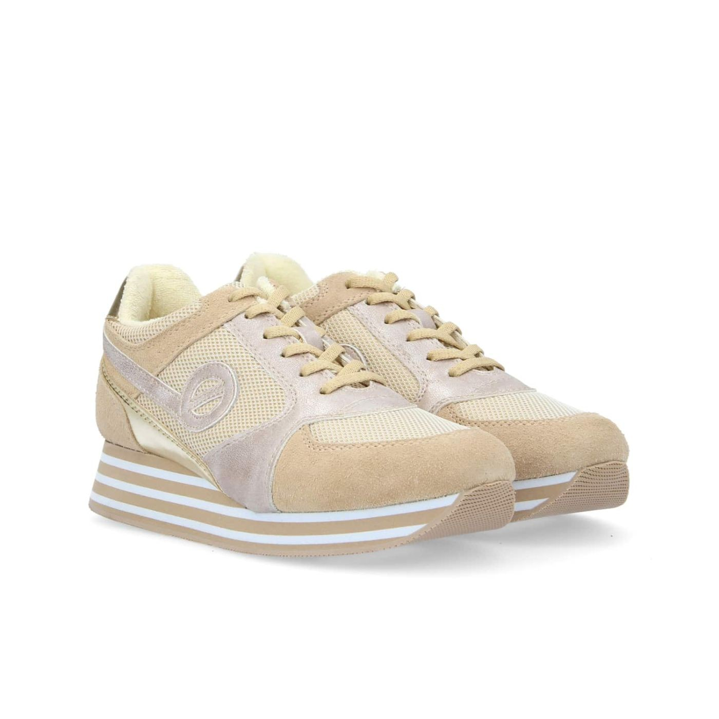 PARKO JOGGER W SH.MSH/SDE/NACR B.BEIGE/NUDE/PEARL