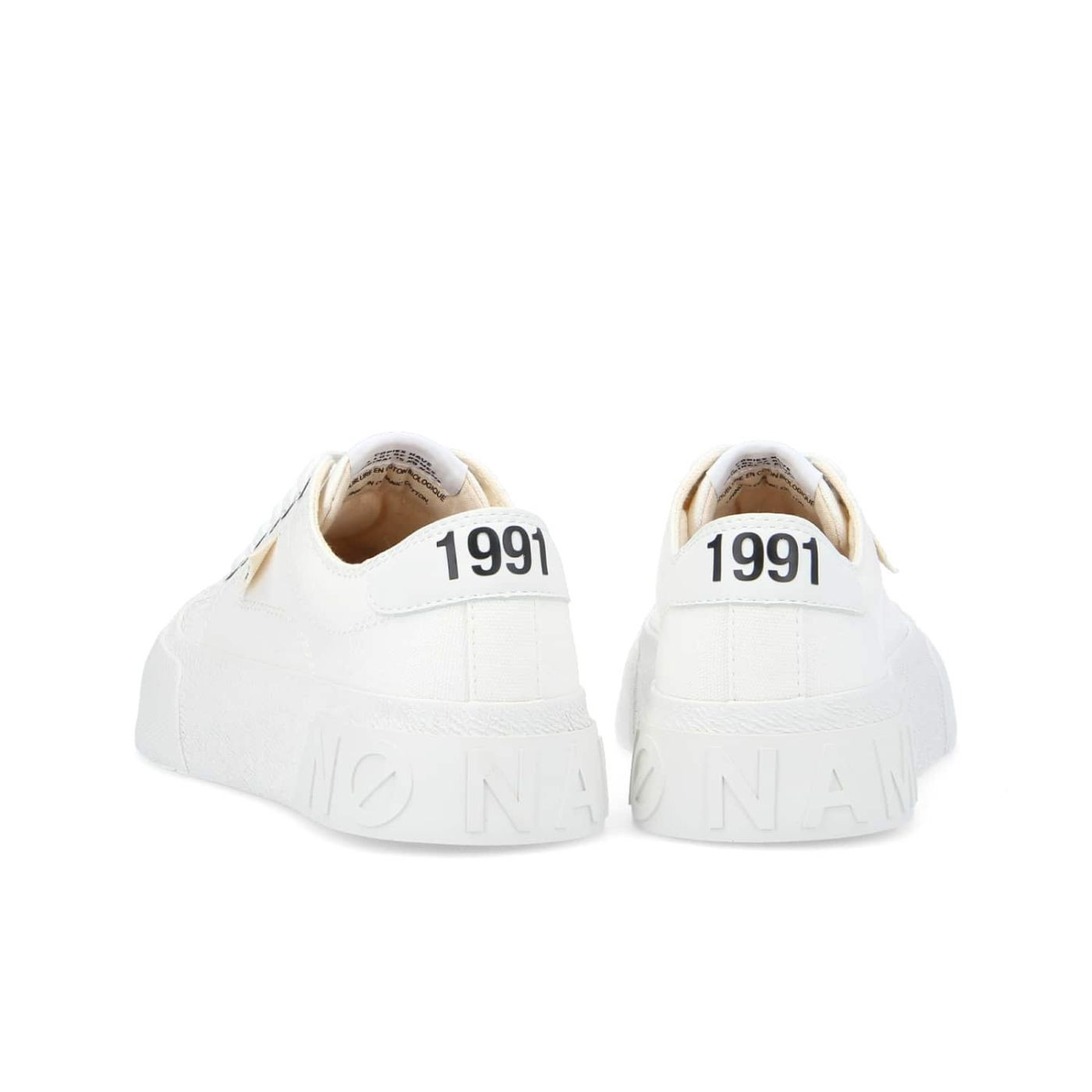 RESET SNEAKER W CANVAS RECYCLED WHITE