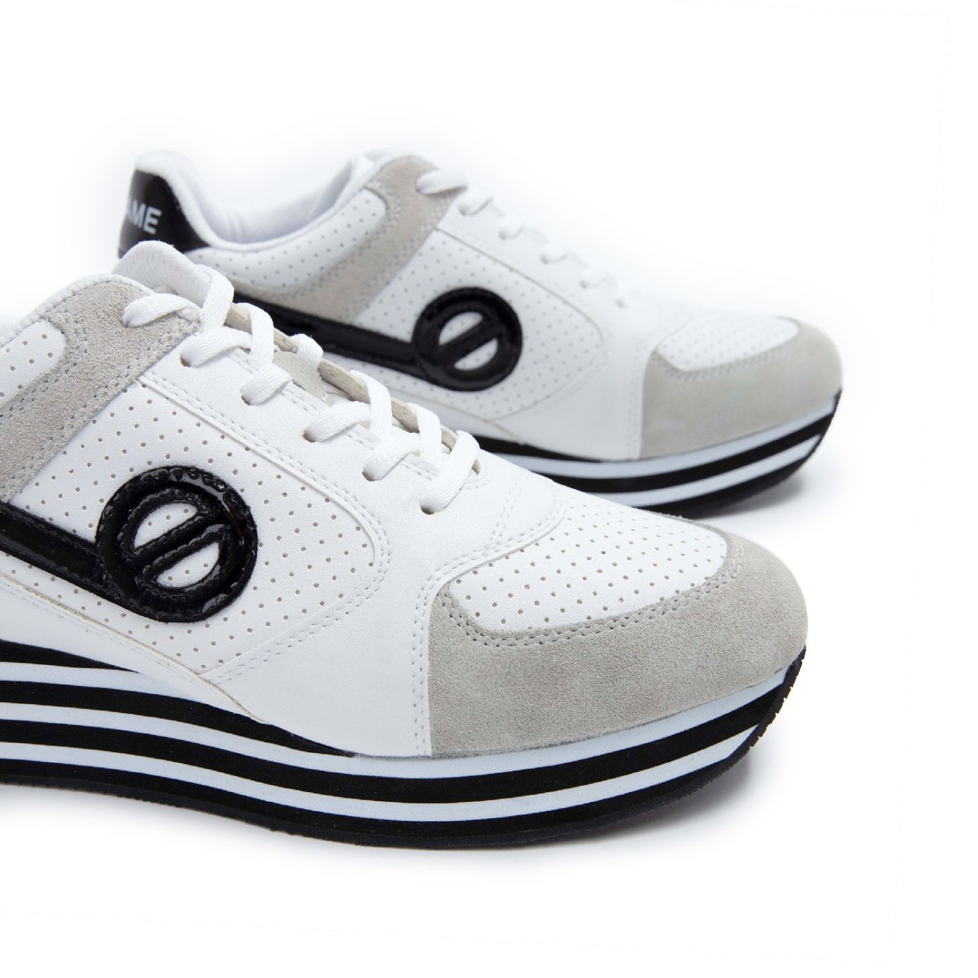 PARKO JOGGER W NAP.PERF/SUEDE WHITE/WHITE