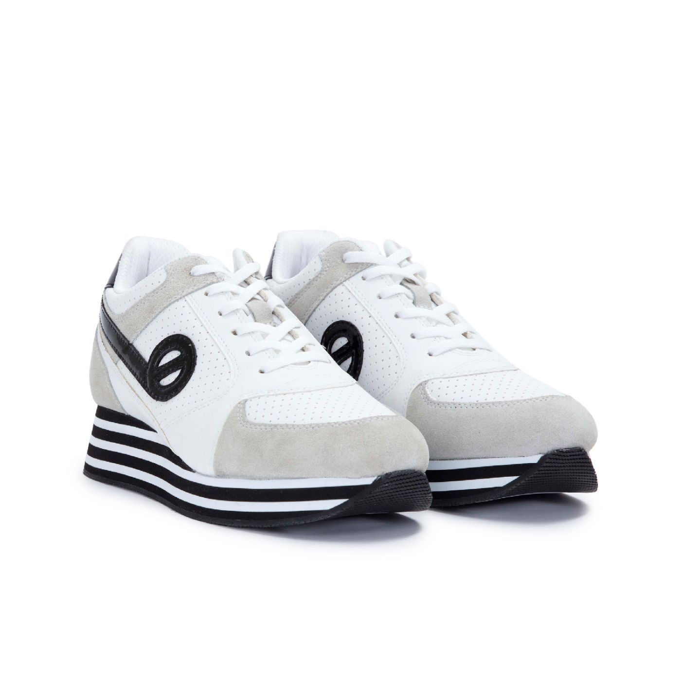 PARKO JOGGER W NAP.PERF/SUEDE WHITE/WHITE