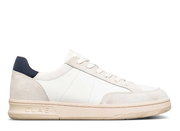 MONROE WHITE LEATHER NAVY