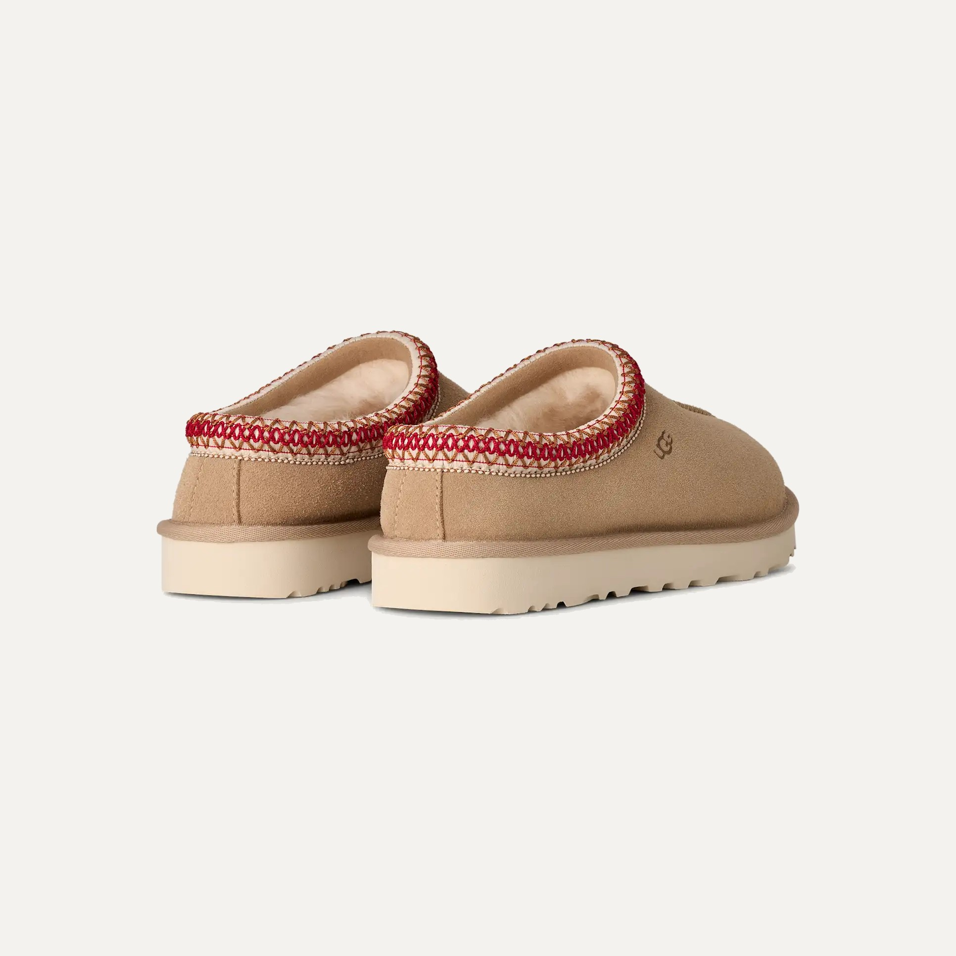 TASMAN SAND/DARK CHERRY