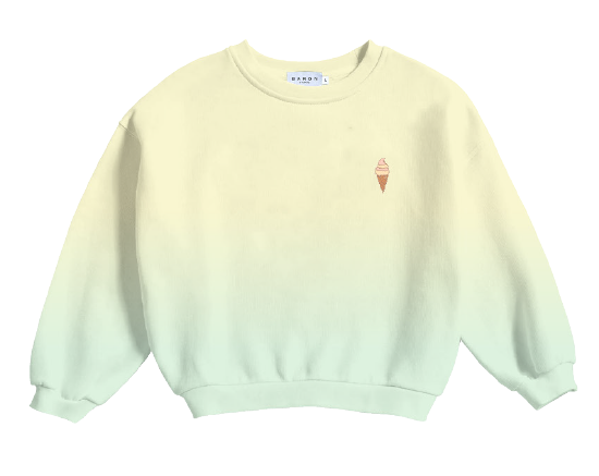 CREW - TIE & DYE - Vert