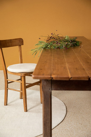 Tapis Kali - 100 % feutre - naturel - 120 cm