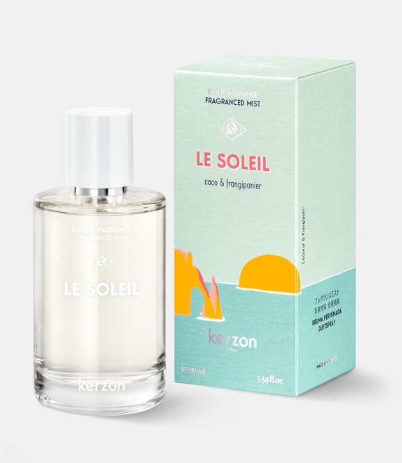 BRUMES PARFUMÉES CORPS & LINGE - Le Soleil (Coco & Frangipanier)