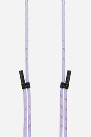 Lanière cordon Liam Violet et doré