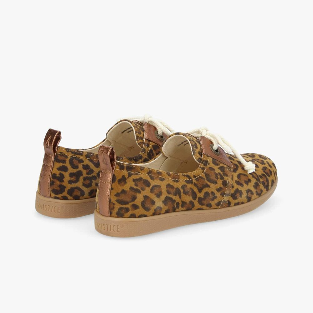 STONE ONE W SUEDE LEO CAMEL