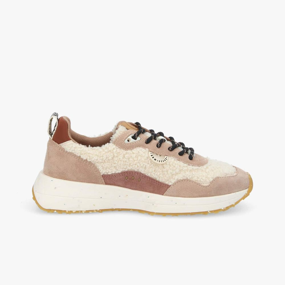 MOON JOGGER W SHEEPY/SUEDE DOVE/SKIN