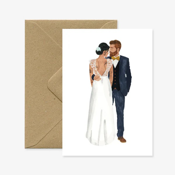 Carte de voeux - Married Lovers
