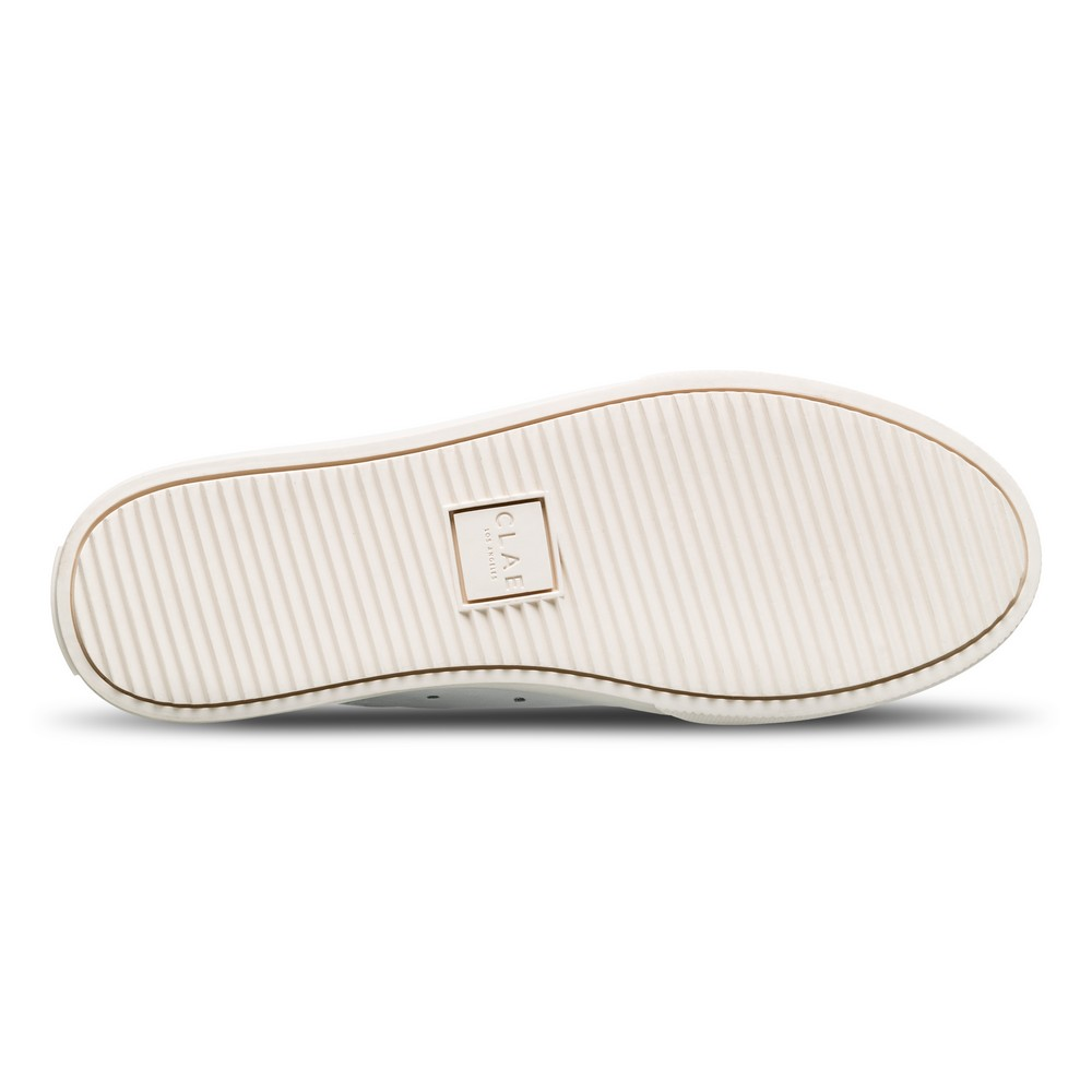 BRADLEY VP WHITE LEATHER NAVY