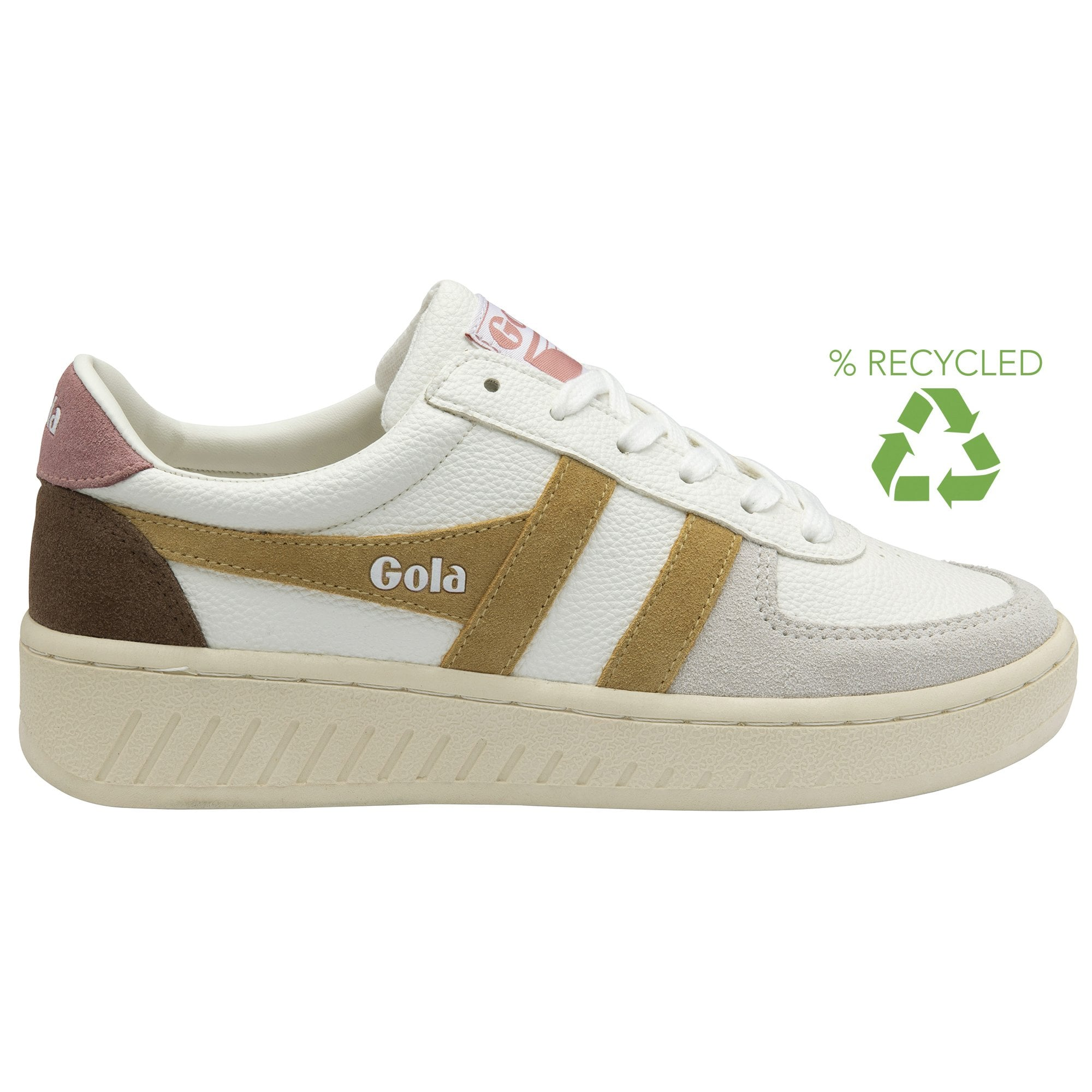 GRANDSLAM TRIDENT WHT/BROWN SUGAR/D.ROSE