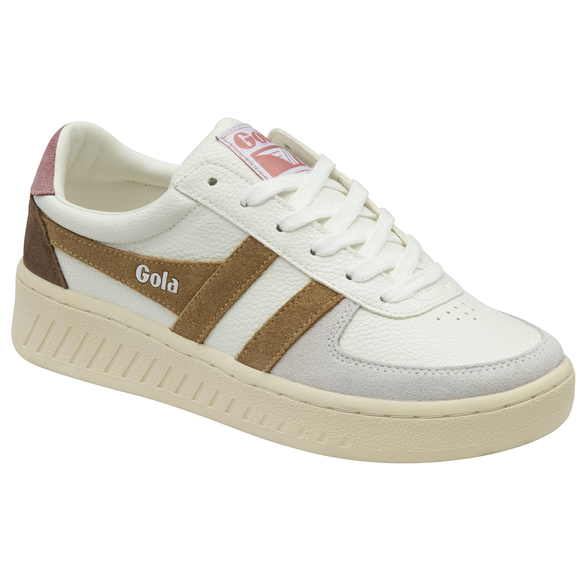 GRANDSLAM TRIDENT WHT/BROWN SUGAR/D.ROSE