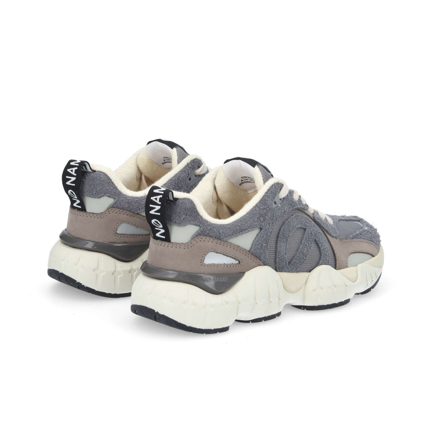 KRAZEE RUNNER M H.SDE/KNIT/NUB. CARBONE/GREY/L.GREY