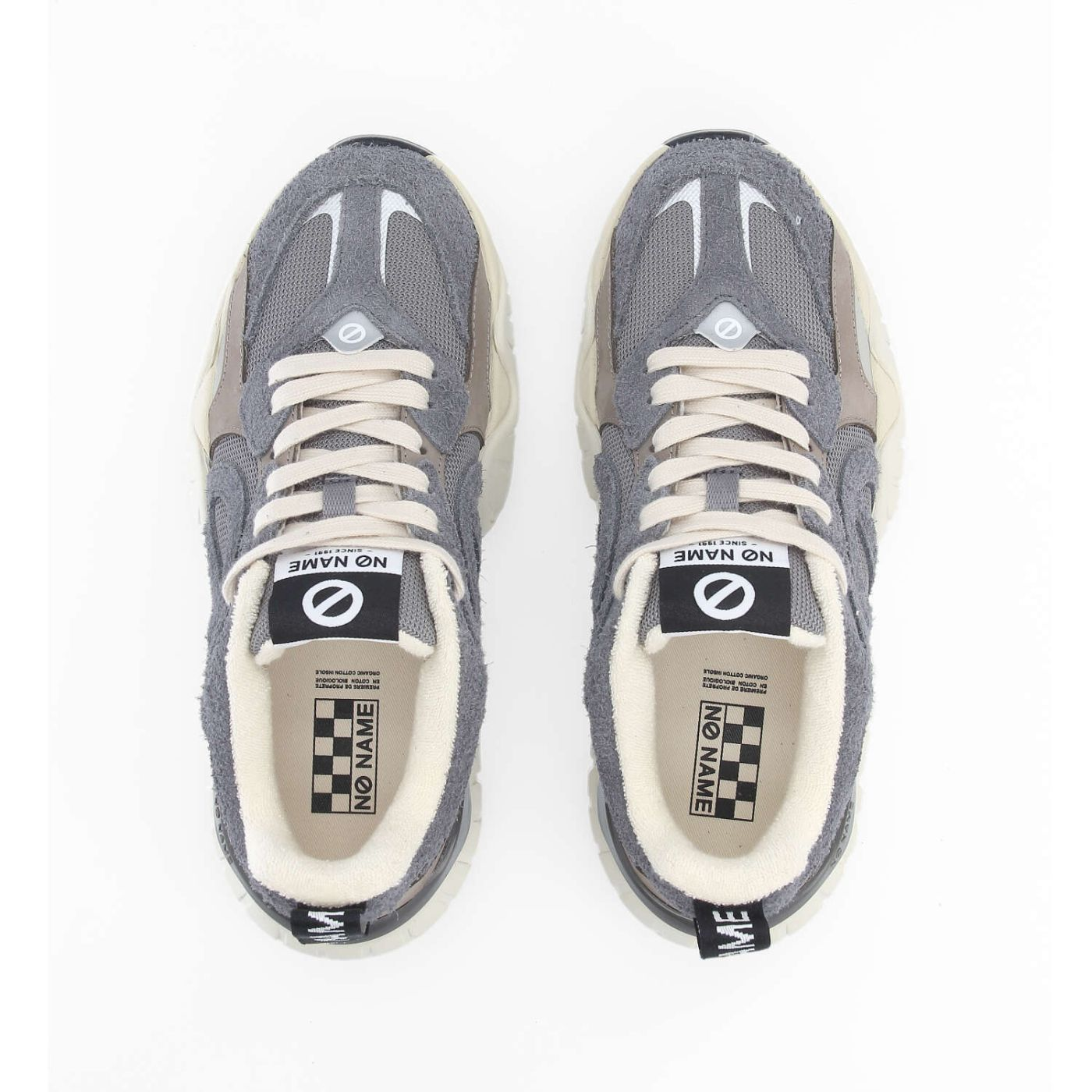 KRAZEE RUNNER M H.SDE/KNIT/NUB. CARBONE/GREY/L.GREY