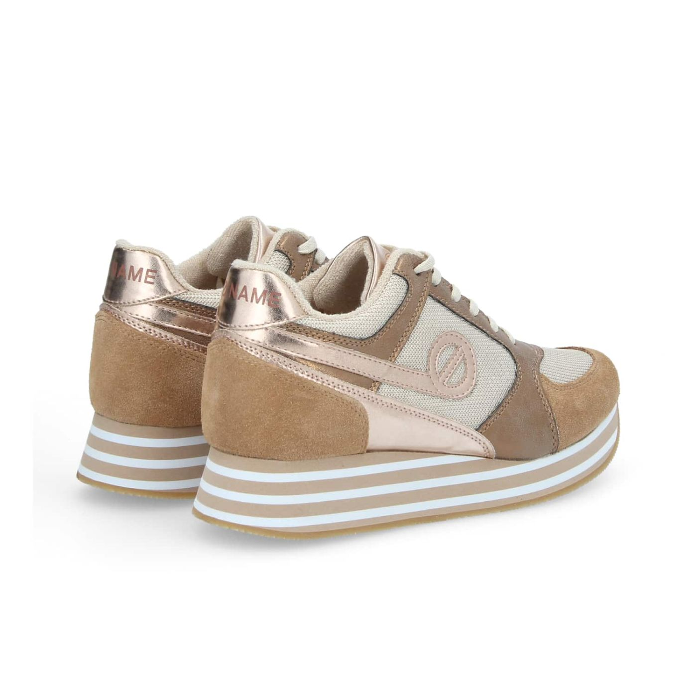 PARKO JOGGER W KNIT/SDE/DUSTY BEIGE/NUTS/COPPER