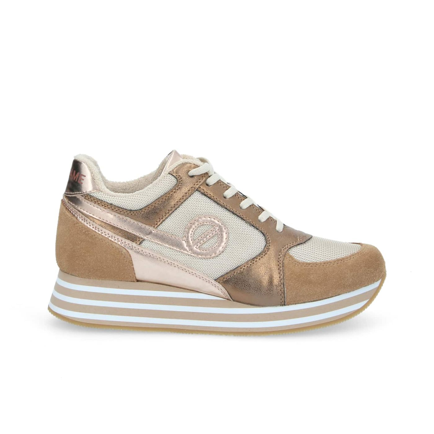 PARKO JOGGER W KNIT/SDE/DUSTY BEIGE/NUTS/COPPER