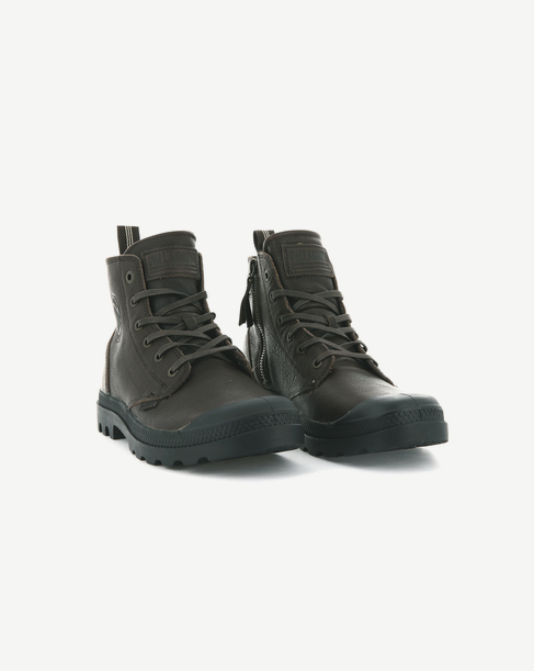 PAMPA ZIP LEATHER ESS BISON