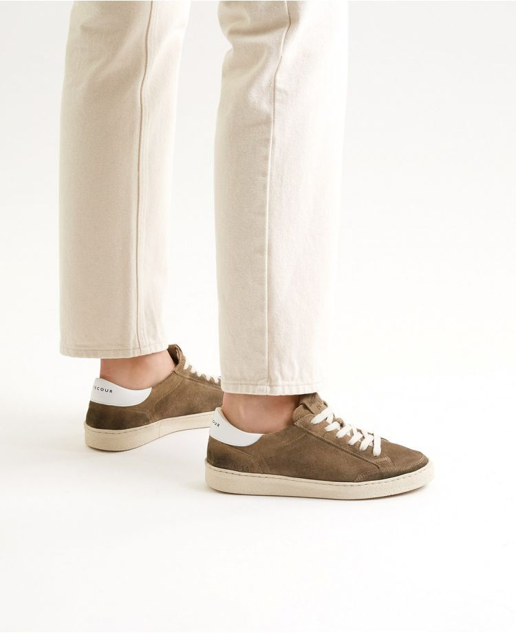 Baskets n°14 - Suede - Taupe
