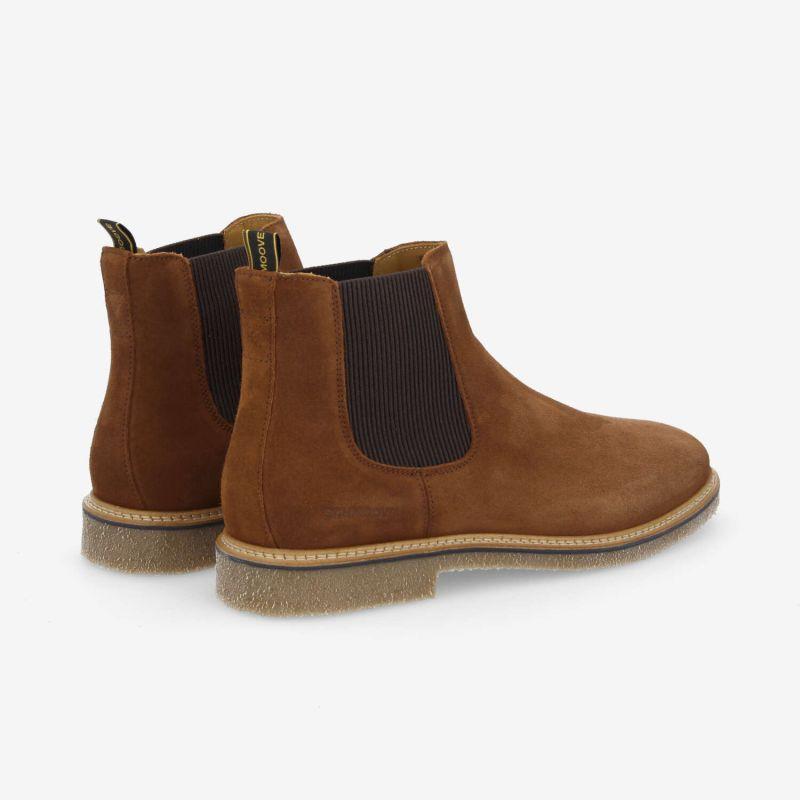 DUBLIN CHELSEA M SUEDE NOISETTE