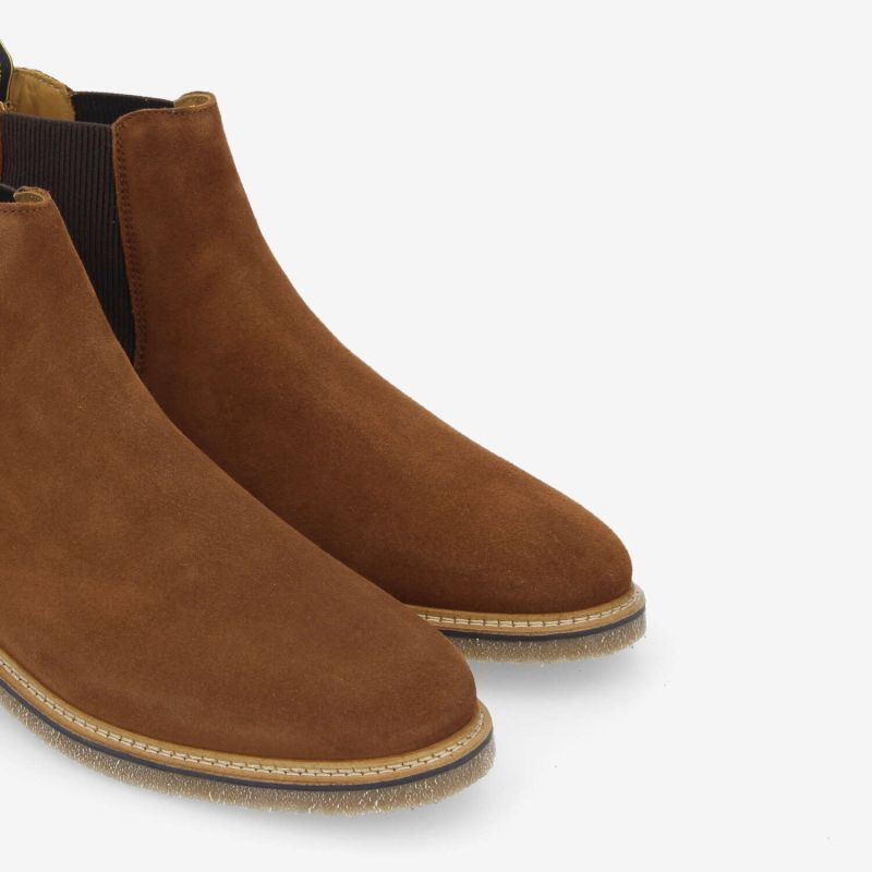 DUBLIN CHELSEA M SUEDE NOISETTE