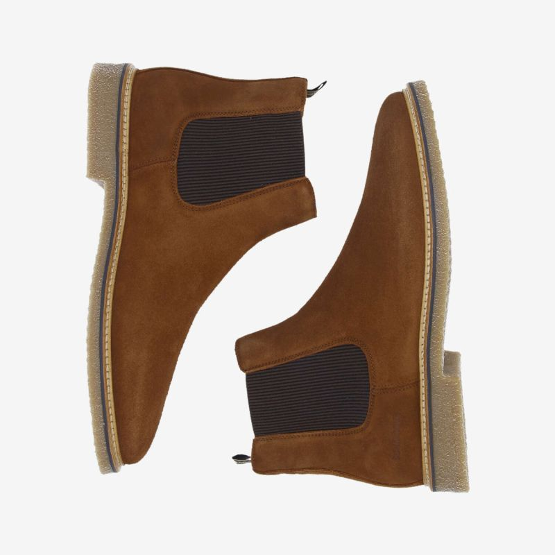 DUBLIN CHELSEA M SUEDE NOISETTE