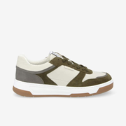 SMATCH SNEAKER M NAPPA/SDE/COUNT O.WHITE/ARMY/FOSSIL