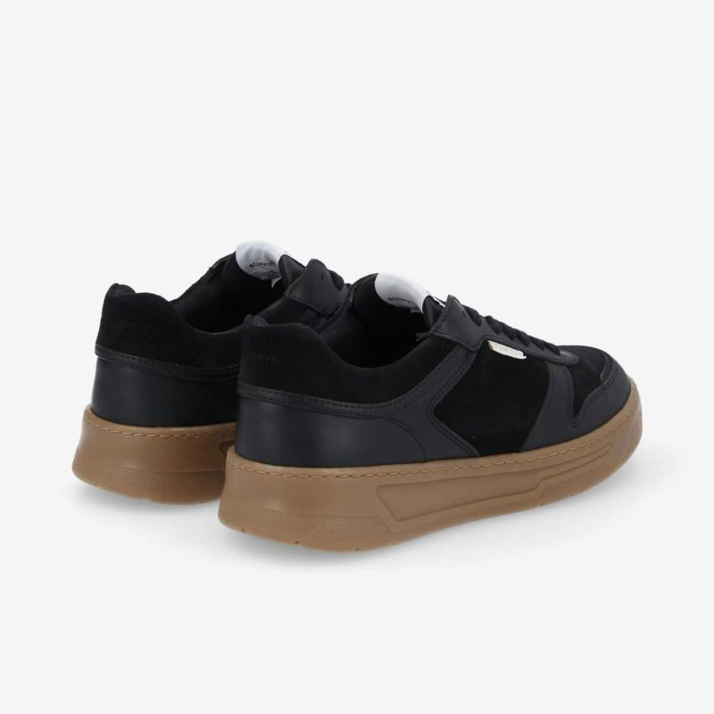 SMATCH SNEAKER M SUEDE/NAPPA BLACK/BLACK